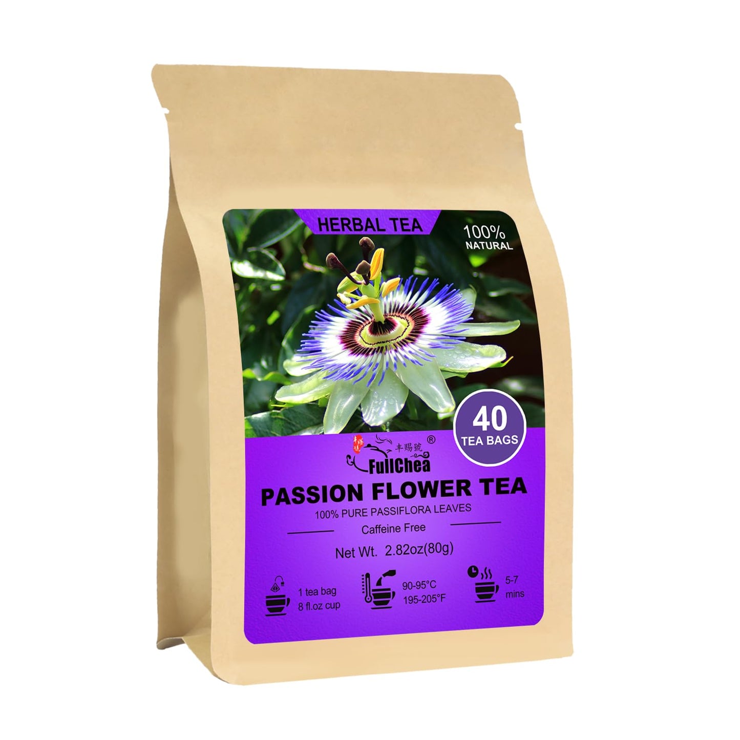 FullChea - Dandelion Leaf & Root Tea bags, 50 Teabags, 2g/bag - Natural Dandelion Herbal Tea for Liver & Kidney Health - Non-GMO - Caffeine-free - Support Digestion & Boost Immune System