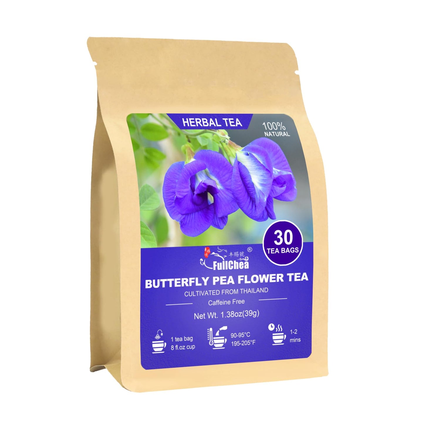 FullChea - Soursop Leaves Tea Bags, 40 Teabags - Premium Soursop Graviola Leaves - Hojas De Guanabana Tea - Non-GMO - Caffeine-free - Improve Digestion, Support Healthy Skin & Sleep
