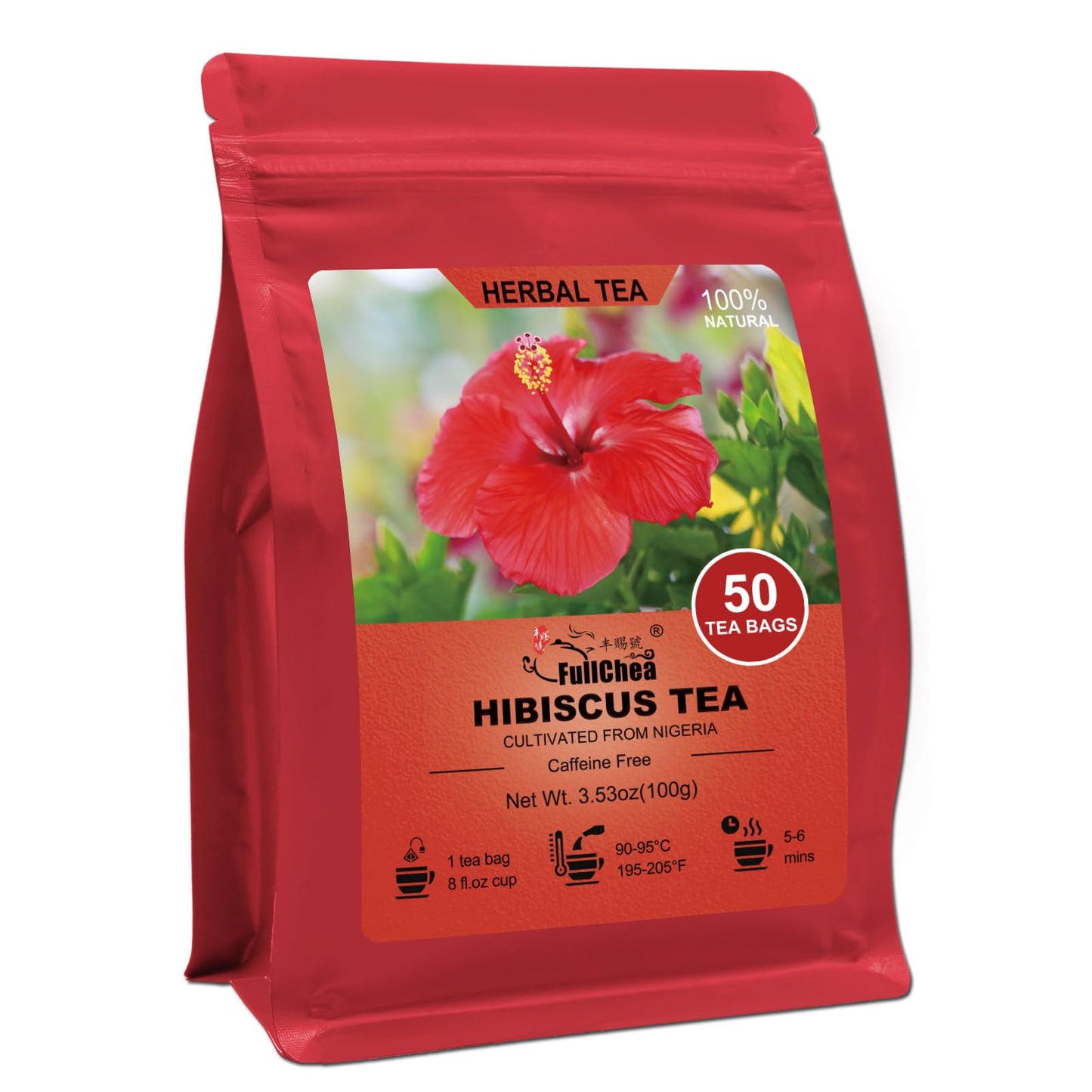 FullChea - Soursop Leaves Tea Bags, 40 Teabags - Premium Soursop Graviola Leaves - Hojas De Guanabana Tea - Non-GMO - Caffeine-free - Improve Digestion, Support Healthy Skin & Sleep