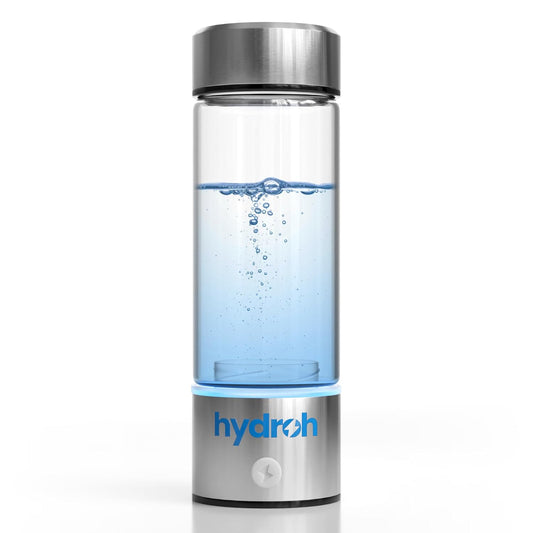 Hydroh Original Hydrogen Water Bottle 15oz, Portable Hydrogen Water Bottle 2024, Advanced Hydrogen Rich Water Maker with SPE/PEM for Home Office Fitness Travel Drinking