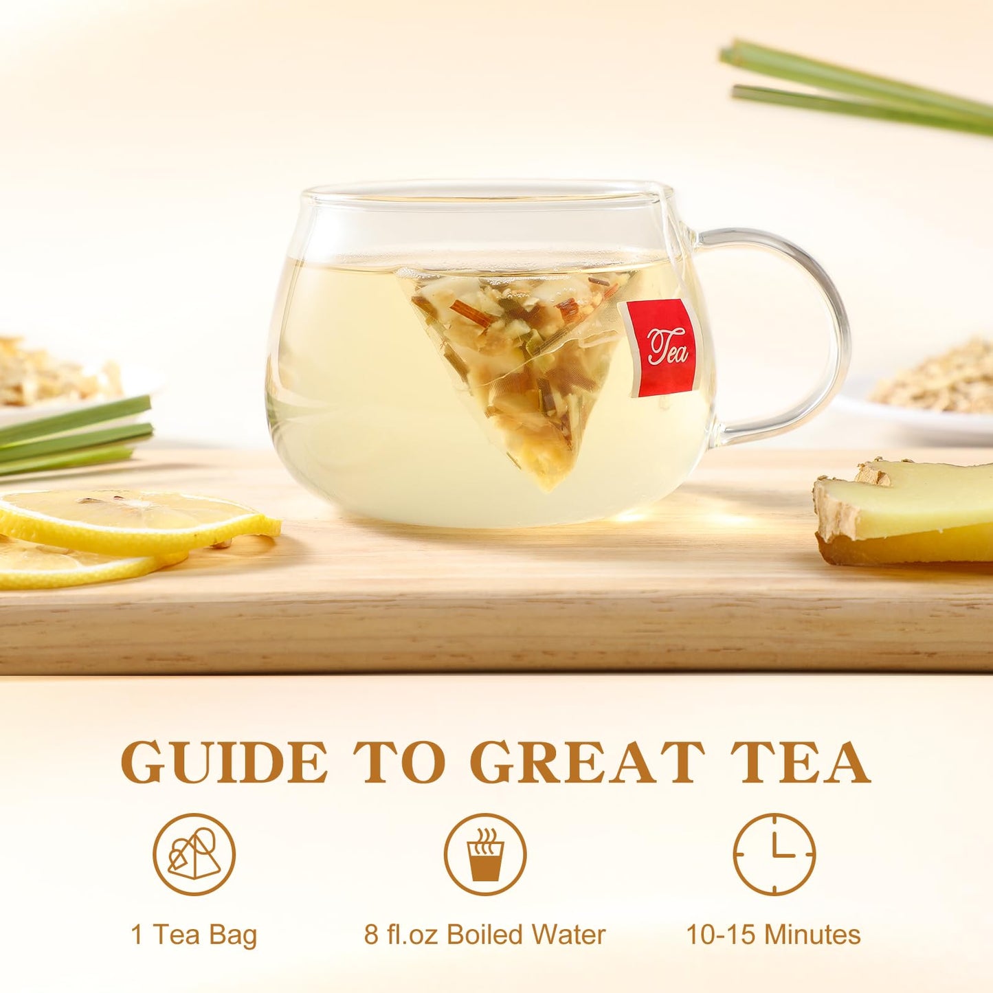 FullChea - Soursop Leaves Tea Bags, 40 Teabags - Premium Soursop Graviola Leaves - Hojas De Guanabana Tea - Non-GMO - Caffeine-free - Improve Digestion, Support Healthy Skin & Sleep