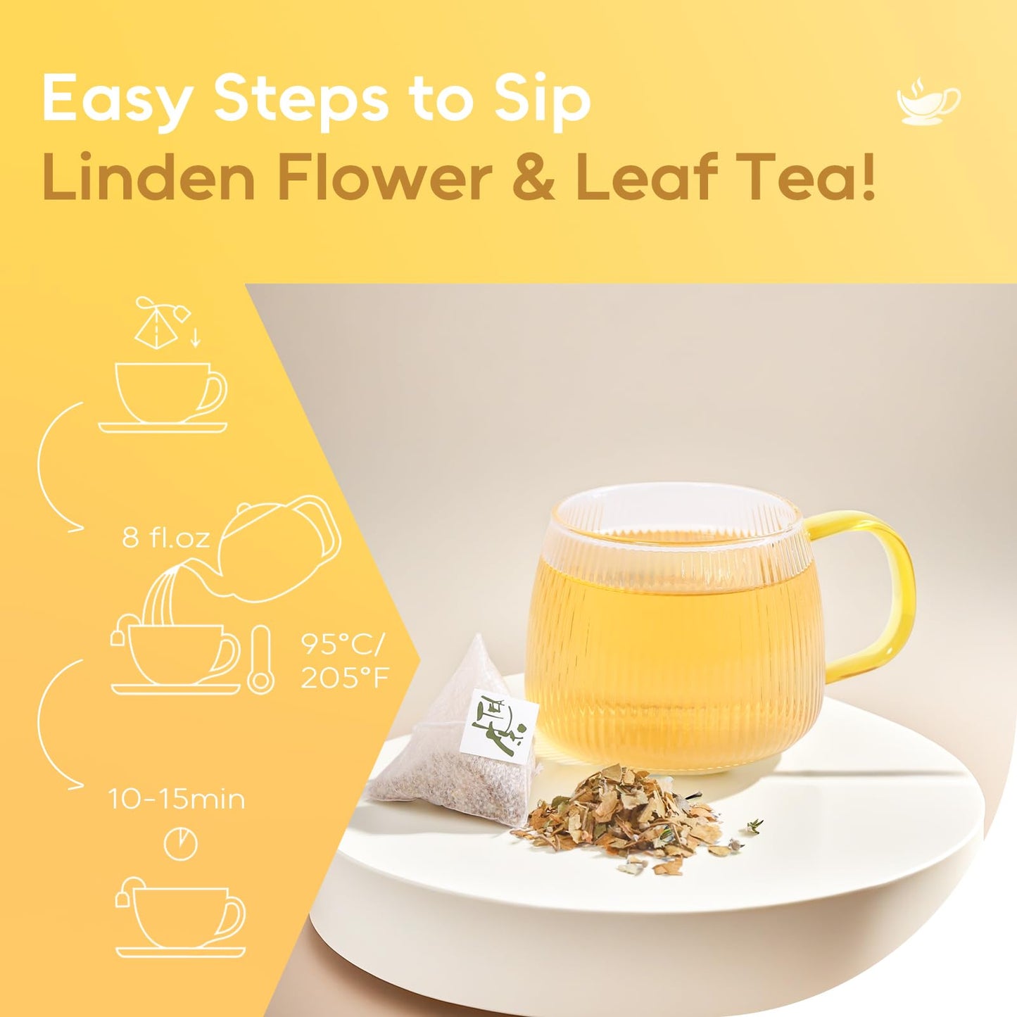 FullChea - Soursop Leaves Tea Bags, 40 Teabags - Premium Soursop Graviola Leaves - Hojas De Guanabana Tea - Non-GMO - Caffeine-free - Improve Digestion, Support Healthy Skin & Sleep
