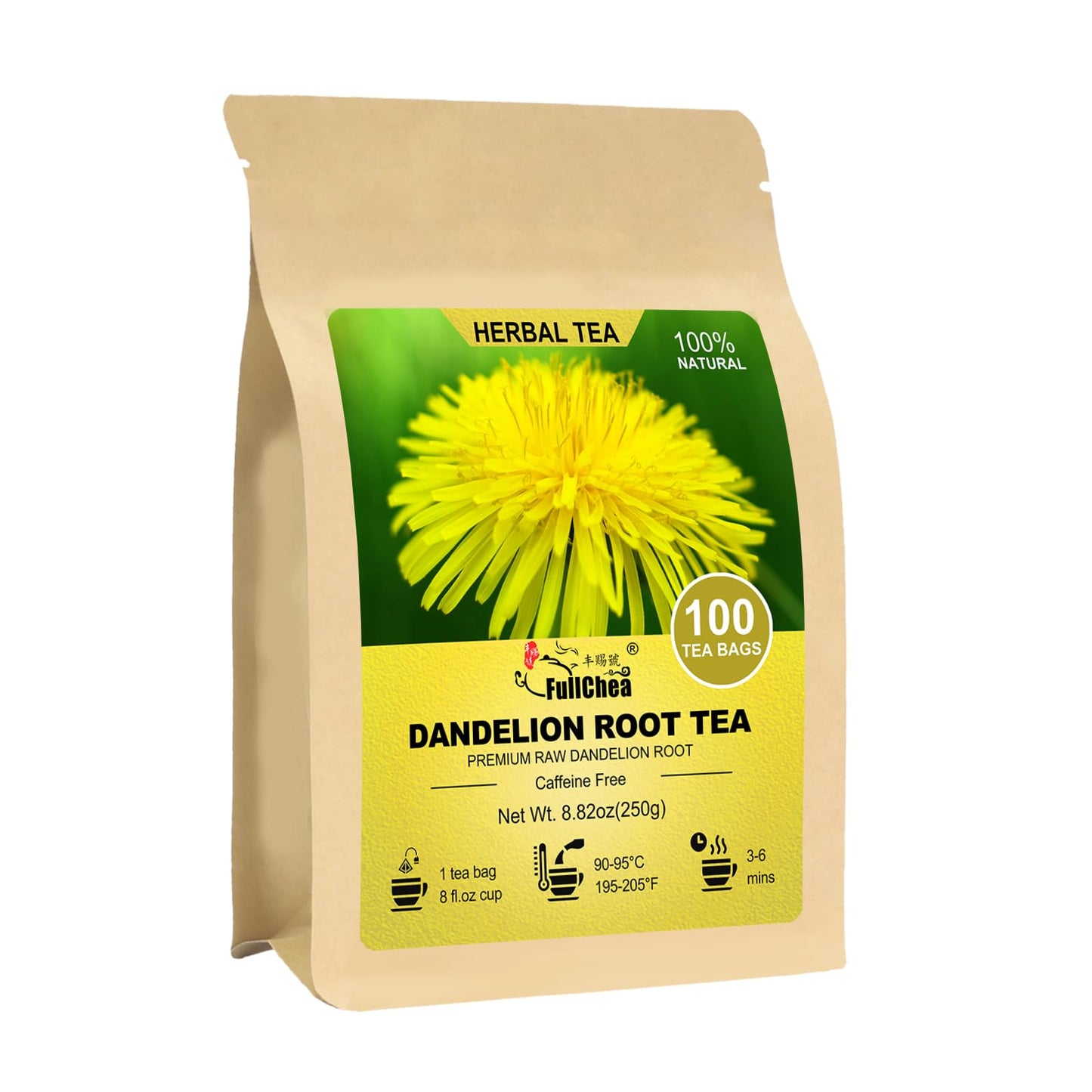 FullChea - Soursop Leaves Tea Bags, 40 Teabags - Premium Soursop Graviola Leaves - Hojas De Guanabana Tea - Non-GMO - Caffeine-free - Improve Digestion, Support Healthy Skin & Sleep