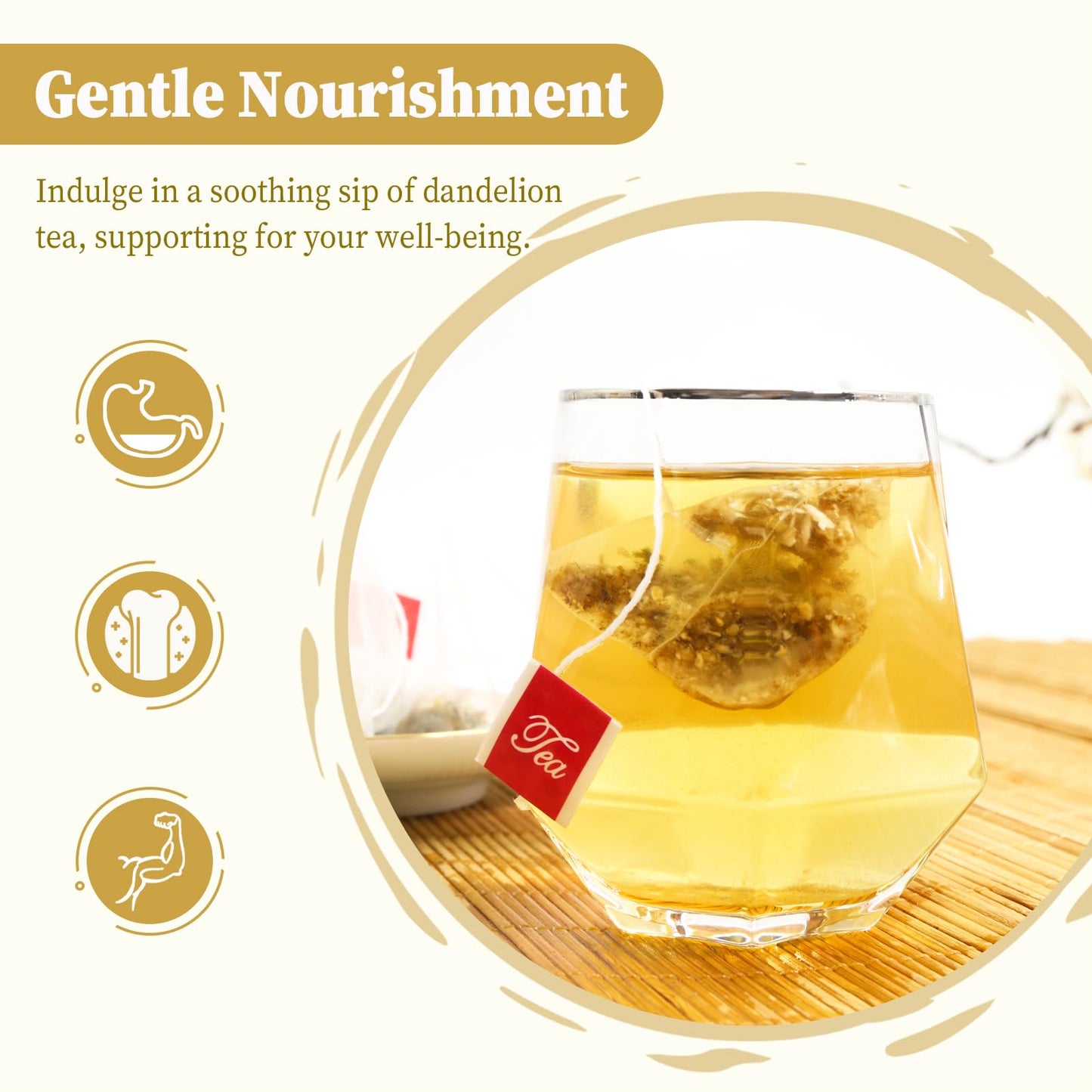 FullChea - Soursop Leaves Tea Bags, 40 Teabags - Premium Soursop Graviola Leaves - Hojas De Guanabana Tea - Non-GMO - Caffeine-free - Improve Digestion, Support Healthy Skin & Sleep