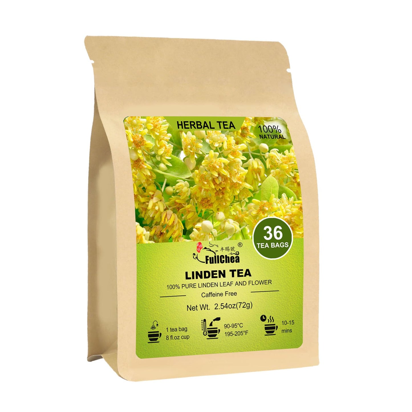 FullChea - Soursop Leaves Tea Bags, 40 Teabags - Premium Soursop Graviola Leaves - Hojas De Guanabana Tea - Non-GMO - Caffeine-free - Improve Digestion, Support Healthy Skin & Sleep