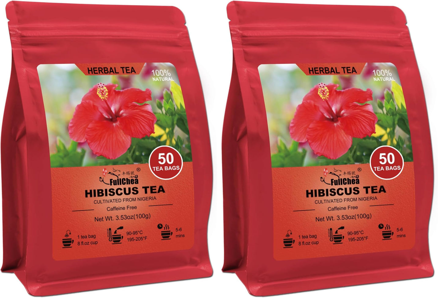 FullChea - Soursop Leaves Tea Bags, 40 Teabags - Premium Soursop Graviola Leaves - Hojas De Guanabana Tea - Non-GMO - Caffeine-free - Improve Digestion, Support Healthy Skin & Sleep
