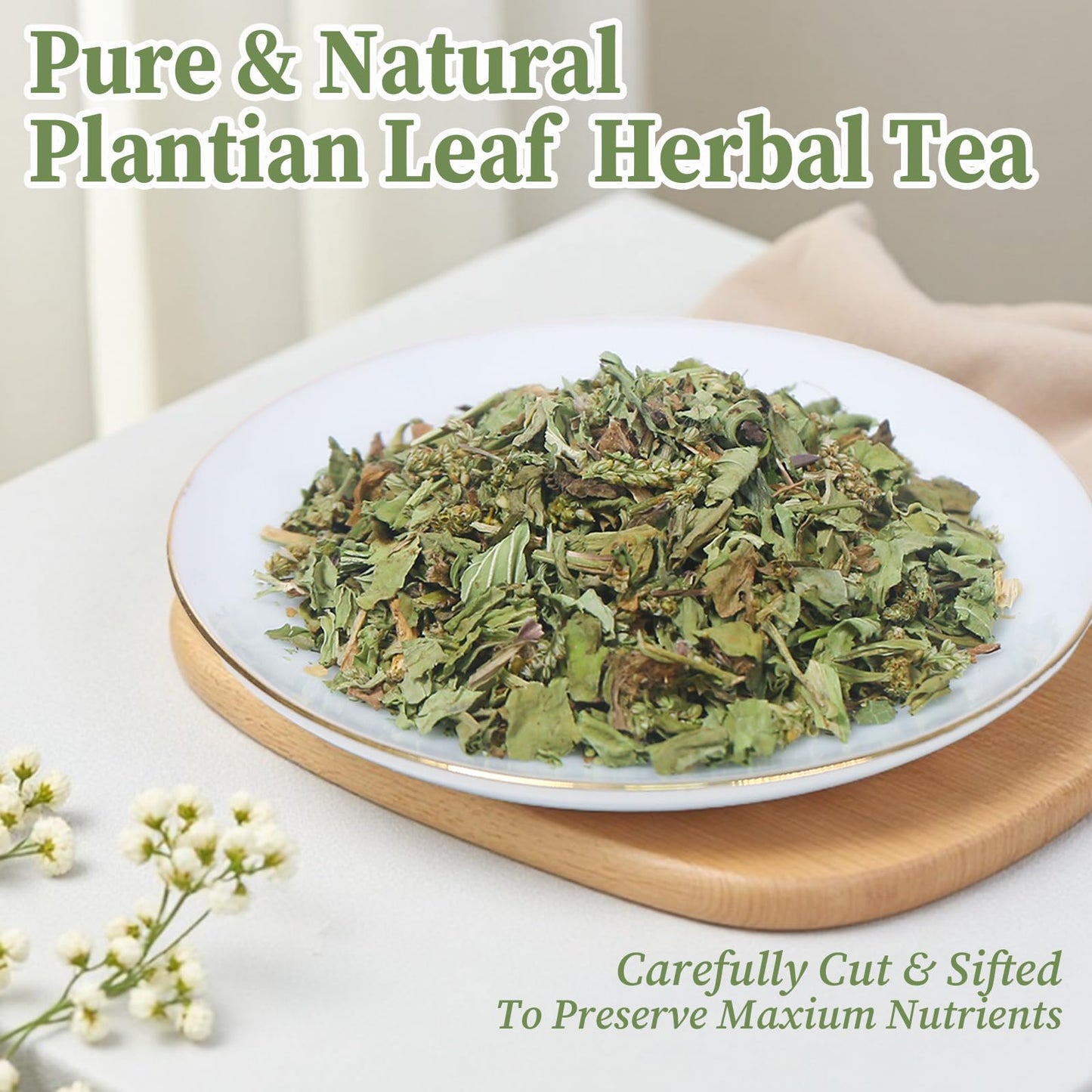 FullChea - Dandelion Leaf & Root Tea bags, 50 Teabags, 2g/bag - Natural Dandelion Herbal Tea for Liver & Kidney Health - Non-GMO - Caffeine-free - Support Digestion & Boost Immune System