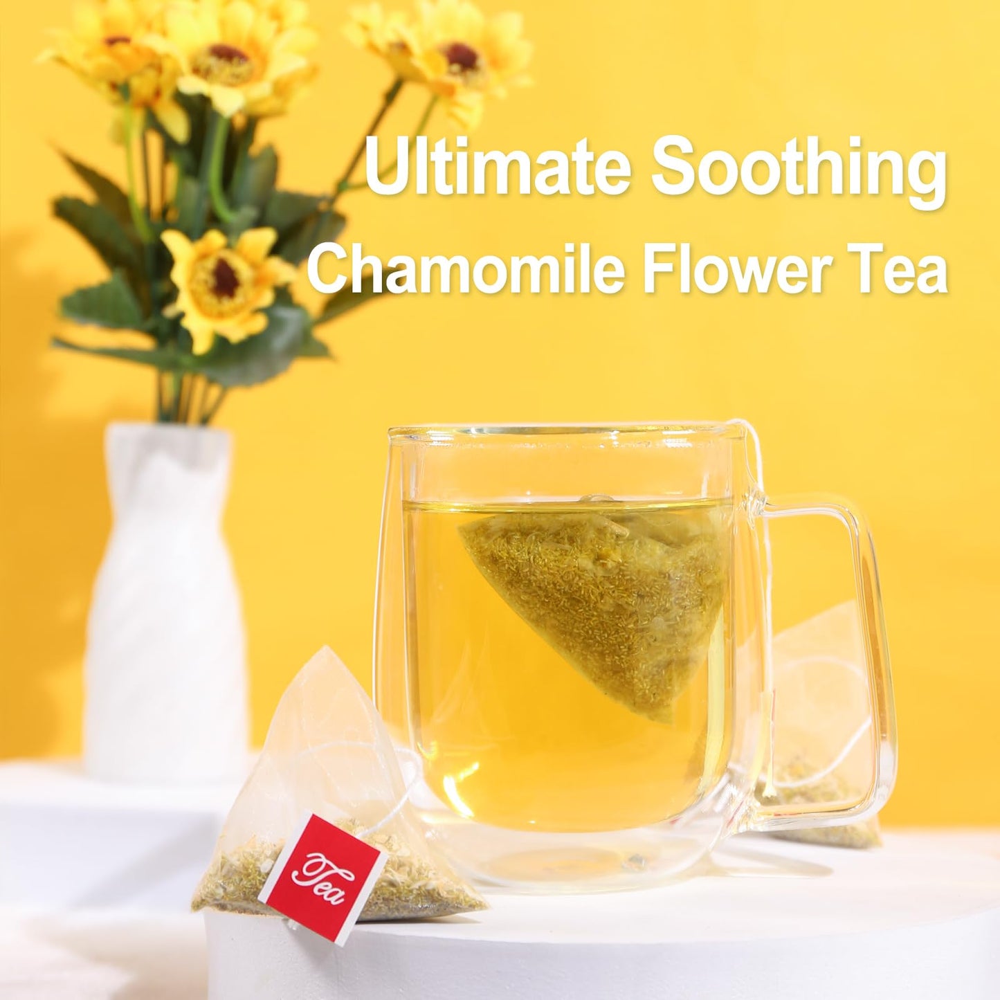 FullChea - Soursop Leaves Tea Bags, 40 Teabags - Premium Soursop Graviola Leaves - Hojas De Guanabana Tea - Non-GMO - Caffeine-free - Improve Digestion, Support Healthy Skin & Sleep