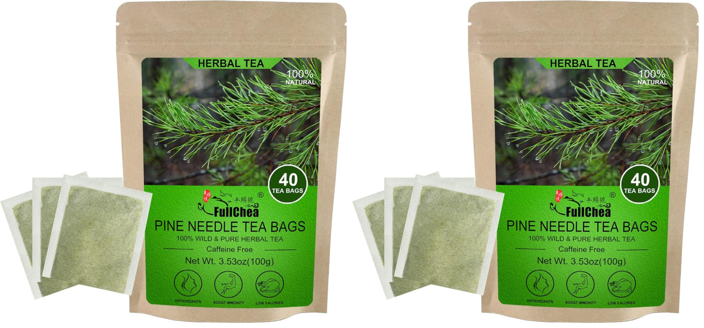 FullChea - Dandelion Leaf & Root Tea bags, 50 Teabags, 2g/bag - Natural Dandelion Herbal Tea for Liver & Kidney Health - Non-GMO - Caffeine-free - Support Digestion & Boost Immune System
