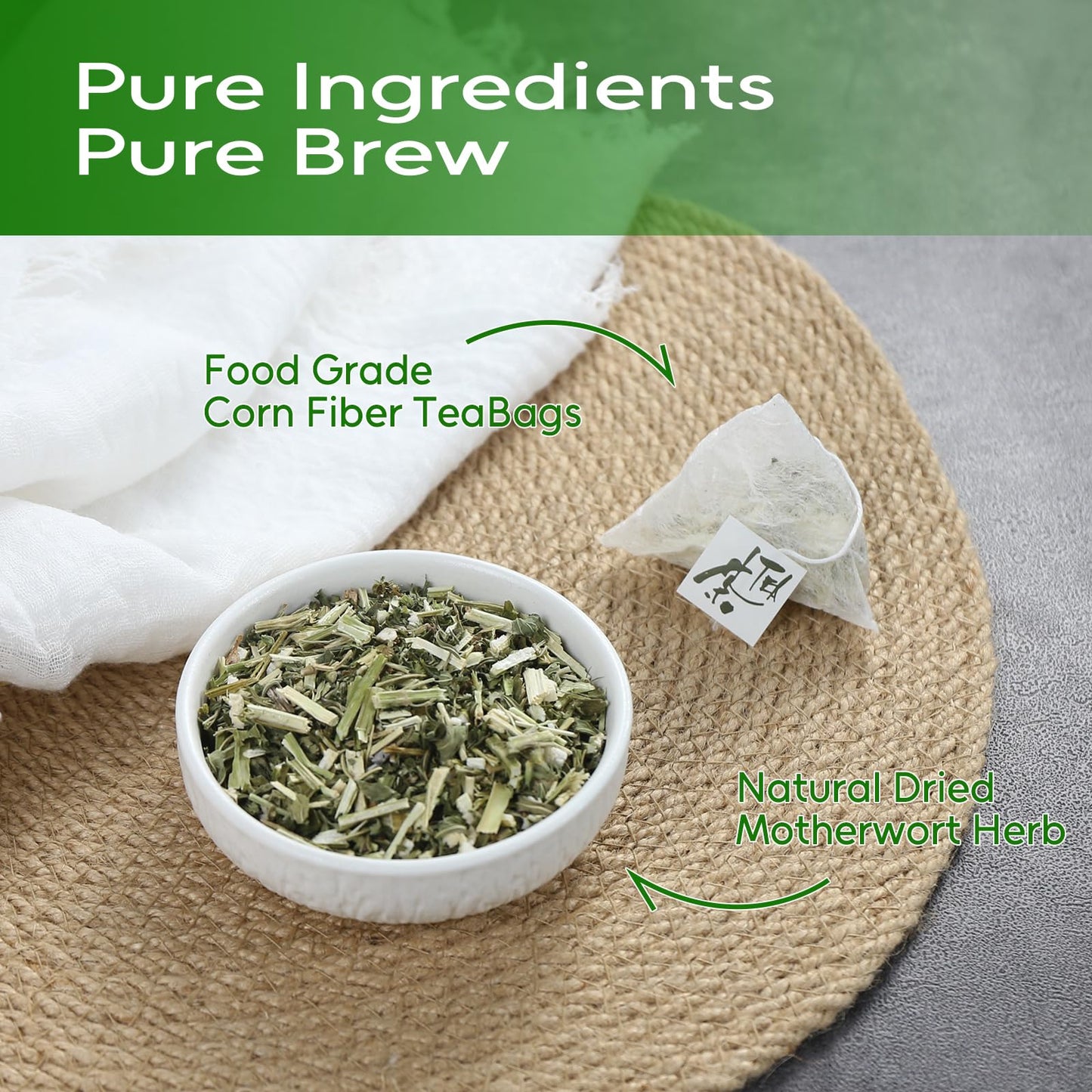 FullChea - Soursop Leaves Tea Bags, 40 Teabags - Premium Soursop Graviola Leaves - Hojas De Guanabana Tea - Non-GMO - Caffeine-free - Improve Digestion, Support Healthy Skin & Sleep