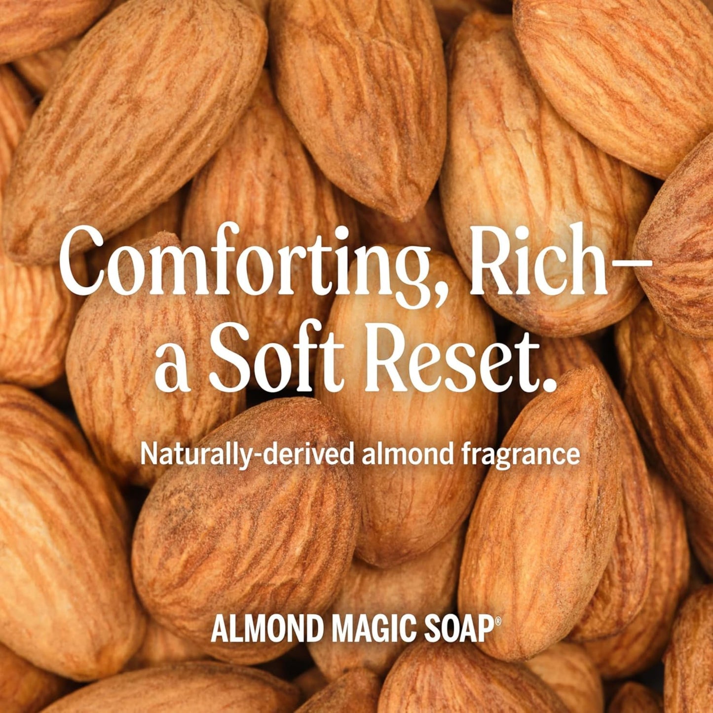Dr. Bronner's Pure-Castile Magic Soap Liquid (Almond, 32 Ounce) - Made with Regenerative Organic Certified Oils, 18-in-1 Uses: Face, Body, Hair, Laundry, Pets and Dishes, Concentrated, Vegan, Non-GMO