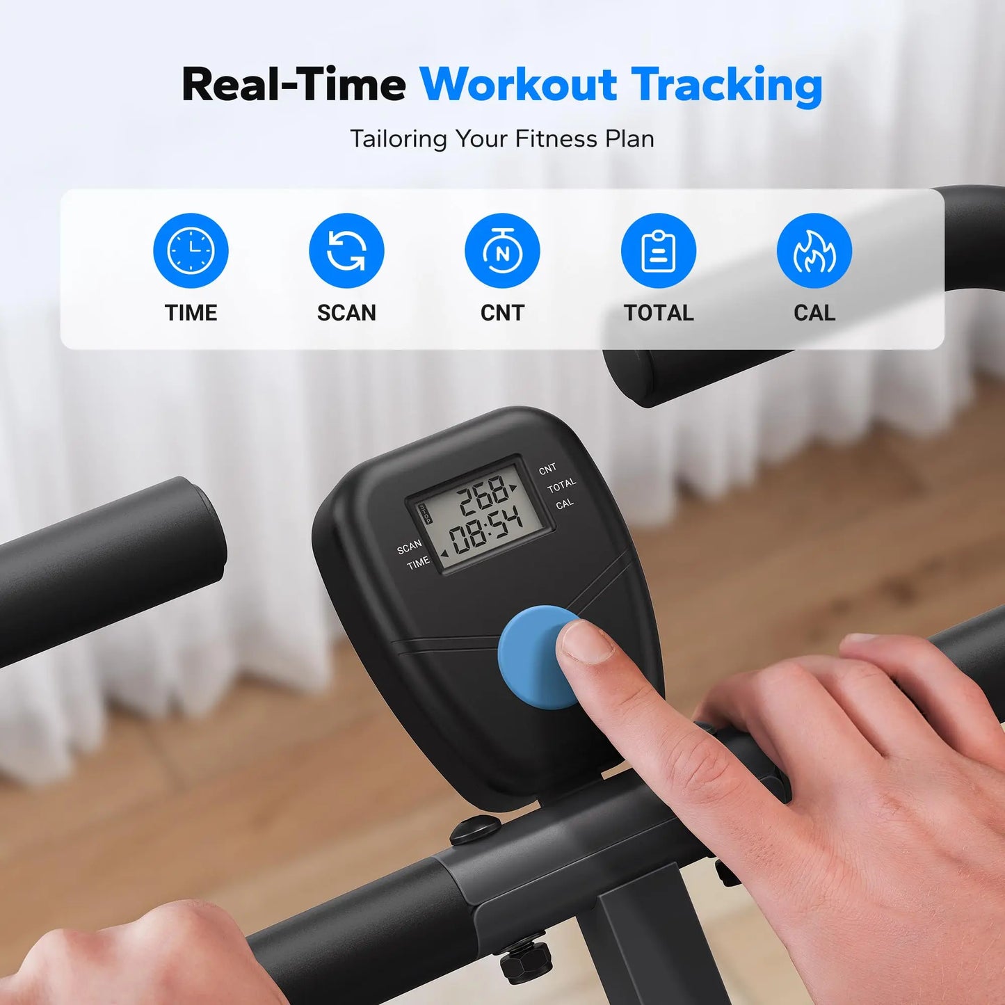 MERACH Squat Machine 2in1 Squat Rowing Machine Easy Setup Foldable Exercise Equipment Glute Trainer Machine Glutes Leg Home Fit